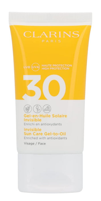 Clarins Invisible Sun Care Gel-To-Oil UVB/UVA 30 50ml - Face at MyPerfumeShop by Clarins