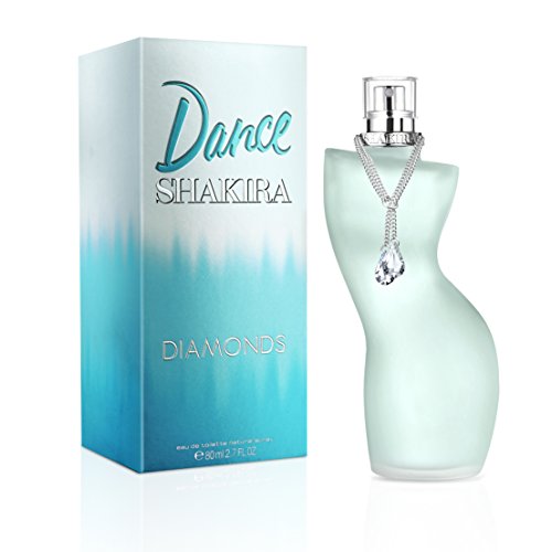 Shakira Perfumes - Dance Diamonds by Shakira Eau de Toilette for Women Floral Fruity and Amber Fragrance with Bergamot Raspberry and Violet - 80 ml - Eau de Toilette at MyPerfumeShop by Shakira