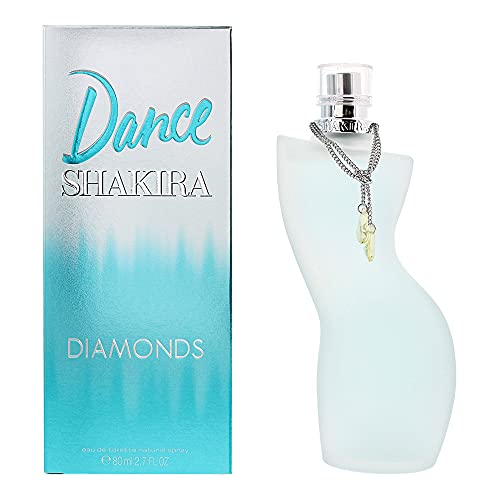 Shakira Perfumes - Dance Diamonds by Shakira Eau de Toilette for Women Floral Fruity and Amber Fragrance with Bergamot Raspberry and Violet - 80 ml - Eau de Toilette at MyPerfumeShop by Shakira