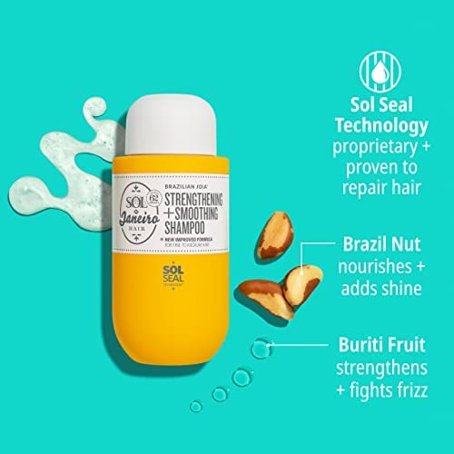 Sol De Janeiro Brazilian Joia Strengthening + Smoothing Shampoo 295ml - Shampoo at MyPerfumeShop by Sol De Janeiro