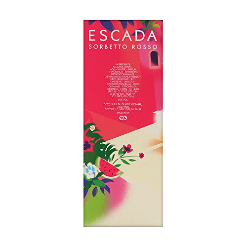 Escada Sorbetto Rosso Eau de Toilette 100ml Spray - Perfume & Cologne at MyPerfumeShop by Escada