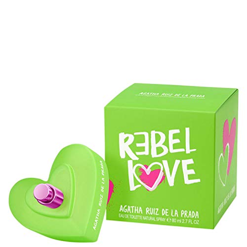 Agatha Ruiz De La Prada Rebel Love Eau De Toilette 80ml - Perfume & Cologne at MyPerfumeShop by Agatha Ruiz De La Prada