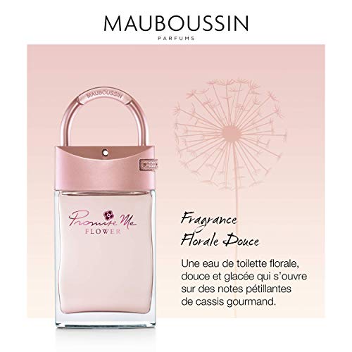 Mauboussin Promise Me Flower Eau de Toilette 90ml Spray - Fragrance at MyPerfumeShop by Mauboussin