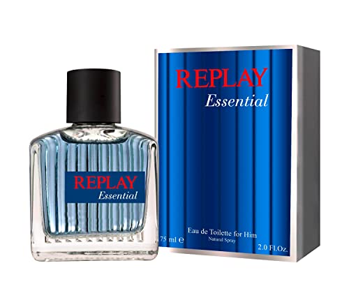 Replay Essential for Him Eau de Toilette 75ml Spray - Eau de Toilette at MyPerfumeShop by Replay