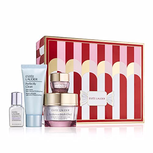 Estée Lauder Firm + Glow 4 Piece Gift Set: Night Repair Serum 15ml - Cell Power Cream 50ml - Eye Balm 5ml - Foam Cleanser 30ml - Gift Set at MyPerfumeShop by Estée Lauder