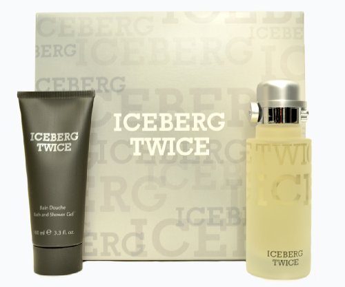 Iceberg Twice Pour Homme Gift Set 125ml EDT + 100ml Shower Gel - Eau de Toilette at MyPerfumeShop by Iceberg