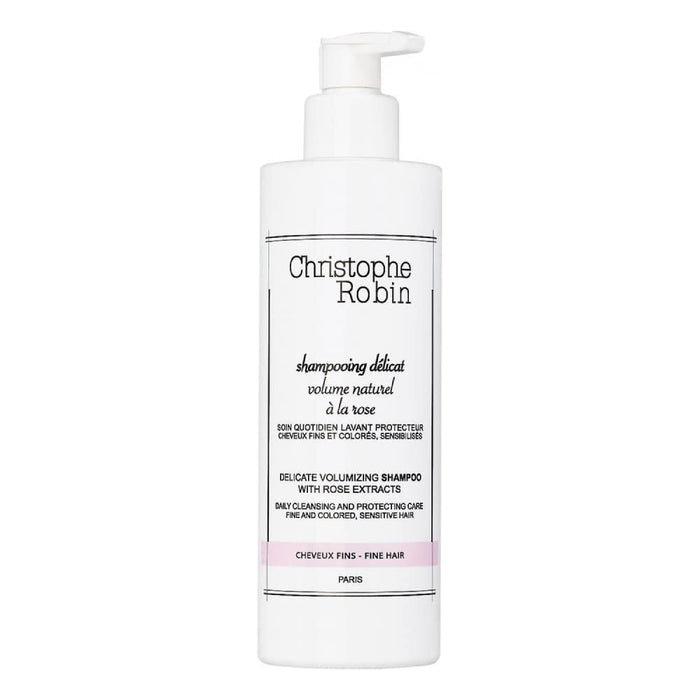 Christophe Robin Delicate Volumising Shampoo with Rose Extracts 400ml - Shampoos at MyPerfumeShop by Christophe Robin