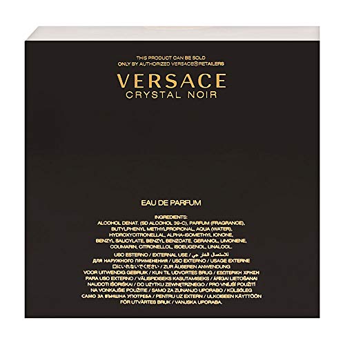 Versace Crystal Noir Eau de Parfum 50ml Spray - Perfume & Cologne at MyPerfumeShop by Versace