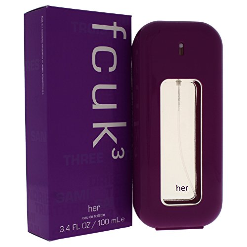 FCUK 3 Her Eau de Toilette Spray 100ml - Perfume & Cologne at MyPerfumeShop by FCUK