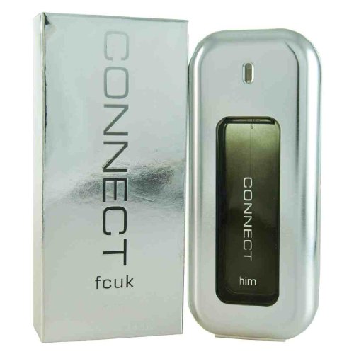 FCUK French Connection Connect Him Eau de Toilette Spray for Men 100 ml - Perfume & Cologne at MyPerfumeShop by FCUK