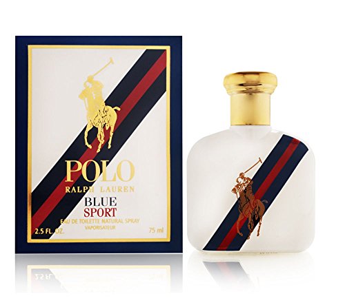 Ralph Lauren Polo Blue Sport Eau De Toilette 75ml Spray - Perfume & Cologne at MyPerfumeShop by Ralph Lauren