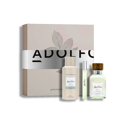 Adolfo Dominguez Agua Fresca Gift Set 120ml EDT + 150ml Deodorant Spray + 10ml EDT - Eau De Toilette at MyPerfumeShop by Adolfo Dominguez