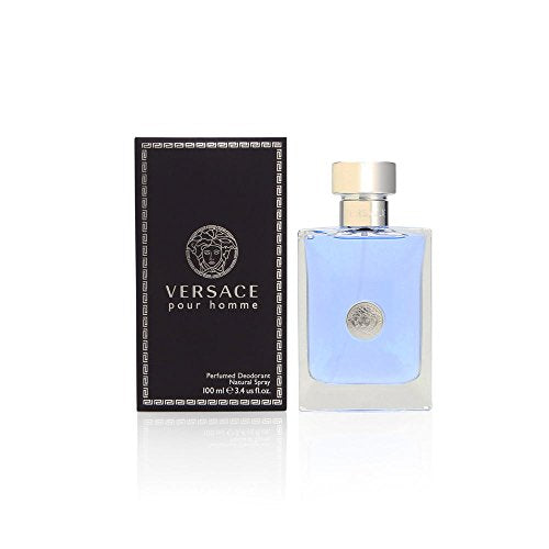 Versace New Homme Deodorant Spray 100ml - Toiletries at MyPerfumeShop by Versace