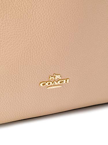 Coach Edie 31 Pebbled Leather Beechwood/Light Gold Shoulder Bag - Cosmetics at MyPerfumeShop by Coach