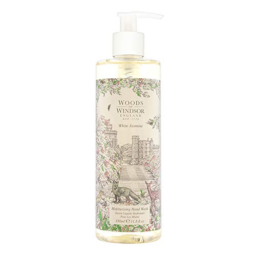 Woods of Windsor White Jasmine Hand Wash 350ml - Bath & Shower at MyPerfumeShop by Woods of Windsor