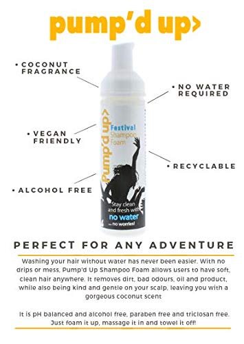 Pump'd Up Coconut Foam Shampoo 70ml - Haircare at MyPerfumeShop by Pump'd Up