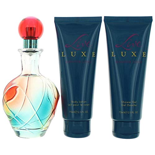 Live Luxe by Jennifer Lopez for Women - 3 Pc Gift Set 3.4oz EDP Spray 2.5oz Shower Gel 2.5oz Body - Sets & Kits at MyPerfumeShop by Jennifer Lopez