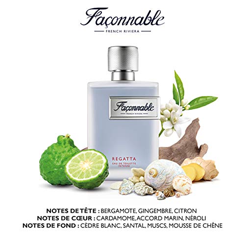 Faconnable Regatta Eau De Toilette Intense 90ml Spray - Perfume & Cologne at MyPerfumeShop by Faconnable