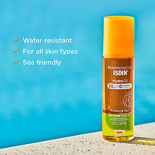 ISDIN Fotoprotector Hydro Oil SPF30 200ml - Suncare & Tanning at MyPerfumeShop by ISDIN