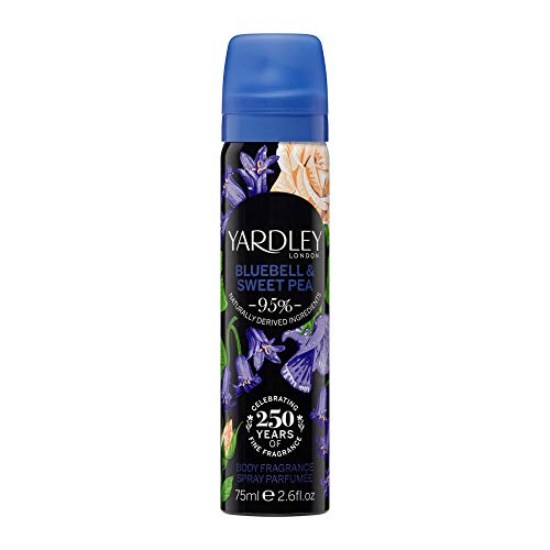 Yardley London English Bluebell & Sweet Pea 75ml Body Spray - Fragrance at MyPerfumeShop by Yardley London