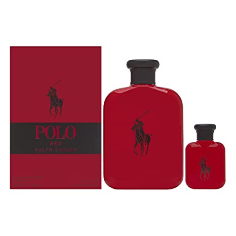 Polo Ralph Lauren Red 2 Piece Gift Set: Eau De Parfum 40ml - Perfume & Cologne at MyPerfumeShop by Ralph Lauren