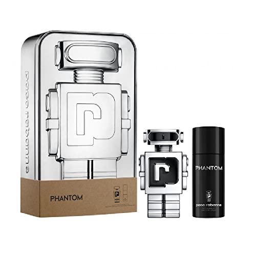 Paco Rabanne Phantom Gift Set 100ml EDT + 150ml Deodorant Spray - Eau de Toilette at MyPerfumeShop by Paco Rabanne