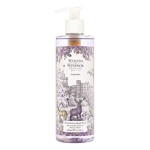 Woods Of Windsor Lavender Hand Wash 350ml - Bath & Shower at MyPerfumeShop by Woods Of Windsor