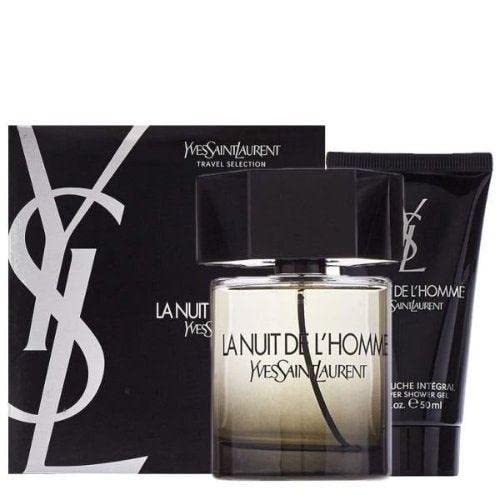 Yves Saint Laurent La Nuit de L'Homme Gift Set 100ml EDT + 50ml Shower Gel - Fragrance at MyPerfumeShop by Yves Saint Laurent