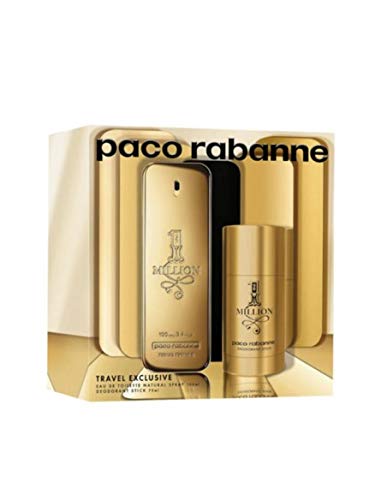 Paco Rabanne 1 Million Gift Set 100ml EDT + 75ml Deodorant Stick - Fragrance at MyPerfumeShop by Paco Rabanne