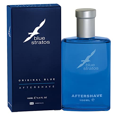 Parfums Bleu Limited Blue Stratos Aftershave 100ml Splash - Aftershave Lotion (Splash) at MyPerfumeShop by Blue Stratos