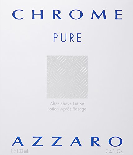 Azzaro Chrome Pure Aftershave Lotion 100ml - Fragrance at MyPerfumeShop by Azzaro