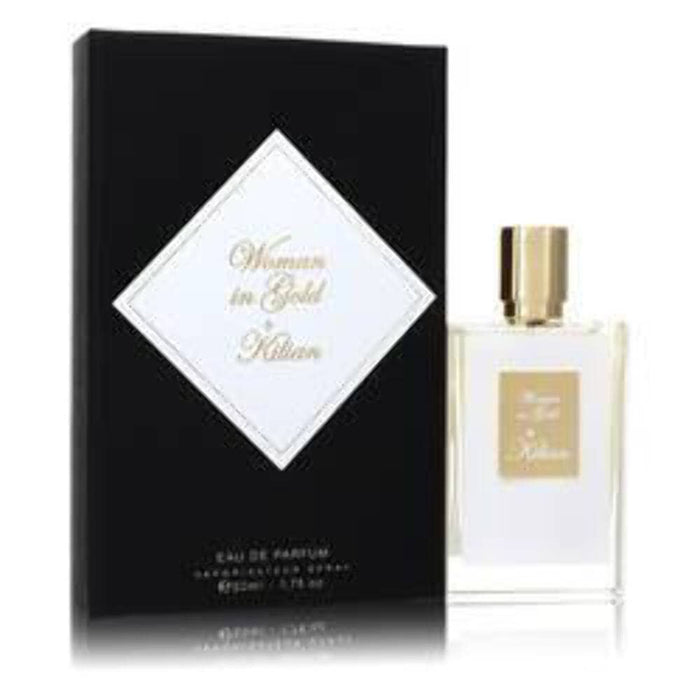 Kilian Woman in Gold 50ml Eau de Parfum Refillable Spray & Coffret - Personal Fragrance at MyPerfumeShop by Kilian