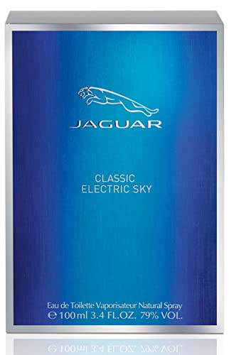 Jaguar Classic Electric Sky Eau de Toilette 100ml Spray - Eau De Toilette at MyPerfumeShop by Jaguar