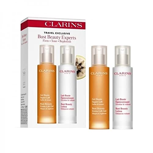 Clarins 2 Piece Gift Set: Bust Beauty Lotion 50ml - Bust Beauty Lifting Gel 50ml - Sets & Kits at MyPerfumeShop by Clarins