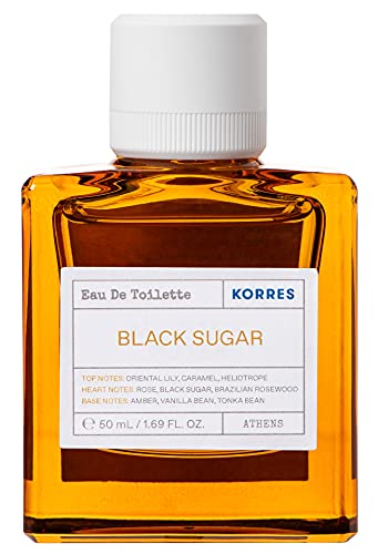 Korres Black Sugar Eau De Toilette 50ml - Eau De Toilette at MyPerfumeShop by Korres