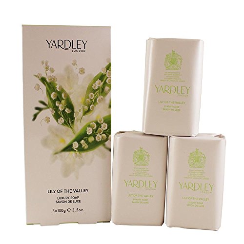 Yardley Lily of the Valley Soap 3x 100g - Bath & Body at MyPerfumeShop by Yardley