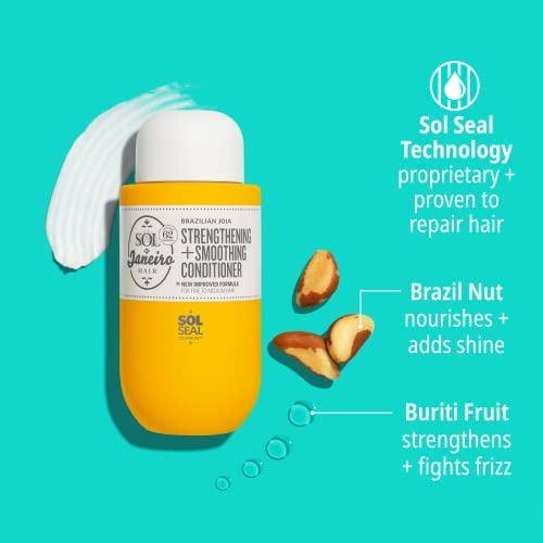 Sol De Janeiro Brazilian Joia Strengthening + Smoothing Conditioner 295ml - Conditioner at MyPerfumeShop by Sol De Janeiro