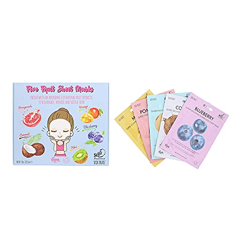 Skin Treats Sheet Face Mask Box 5 Face Masks - Skincare at MyPerfumeShop by Skin Treats