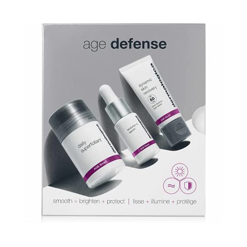 Dermalogica Age Defense Kit 13g Daily Superfoliant + 10ml Biolumin-C Serum + 12ml Dynamic Skin Recovery SPF50 - Skincare at MyPerfumeShop by Dermalogica