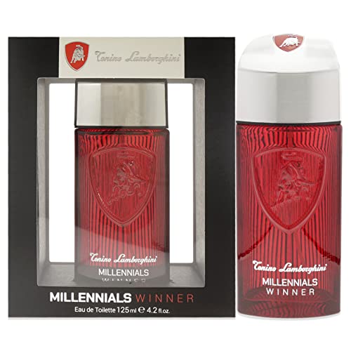 Lamborghini Millennials Winner Eau de Toilette 125ml Spray - Eau De Toilette at MyPerfumeShop by Tonino Lamborghini