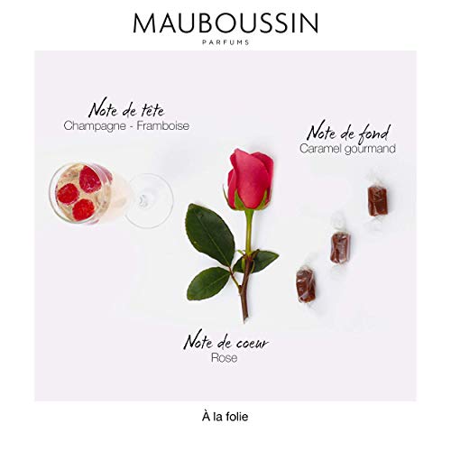 Mauboussin Ã La Folie Eau De Parfum 100ml Spray - Perfume & Cologne at MyPerfumeShop by Mauboussin