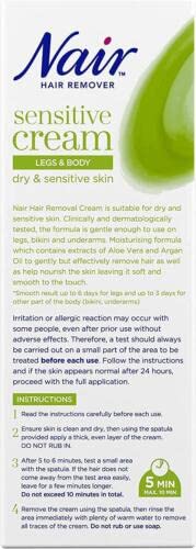 Nair Hair Removing Cream Sensitive Aloe Vera - 100ml - Hair Removal at MyPerfumeShop by Nair