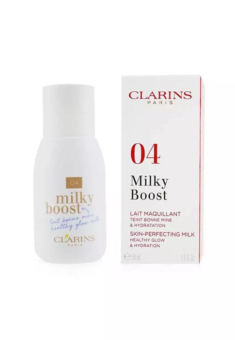 Clarins Milky Boost 05 Milky Sandalwood Foundation 50ml - Foundation at MyPerfumeShop by Clarins