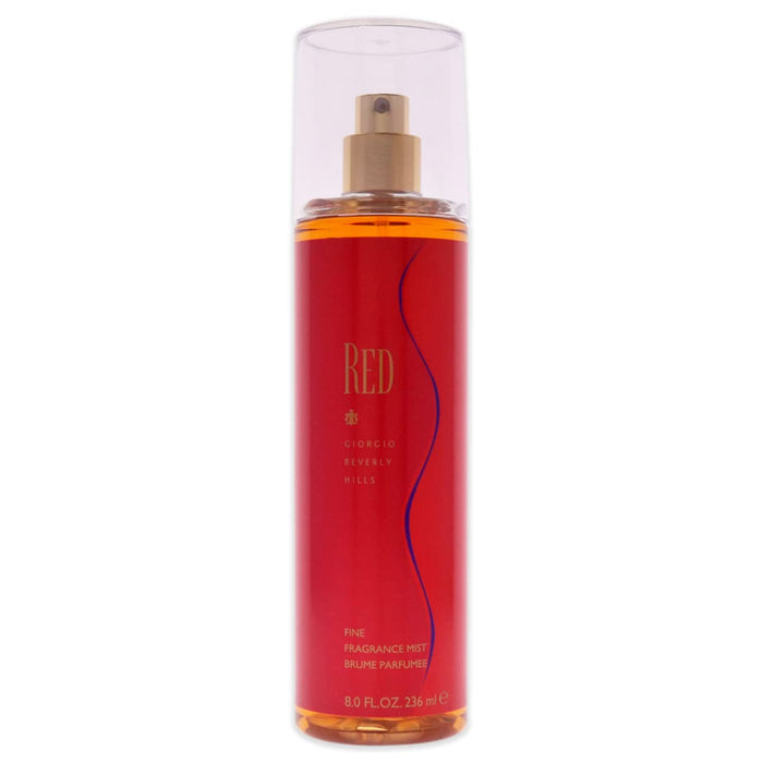 Giorgio Beverly Hills Red Fragrance Mist 236ml Spray - Body Sprays & Mists at MyPerfumeShop by Giorgio Beverly Hills