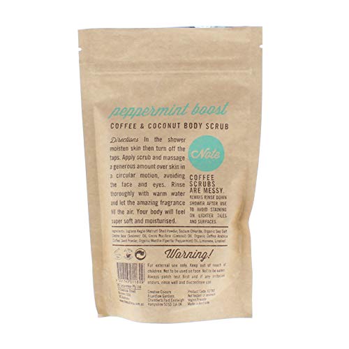 Om She Aromatherapy Coffee & Coconut Peppermint Boost Body Scrub 200G - Skincare at MyPerfumeShop by Om She Aromatherapy