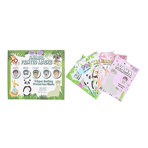 Skin Treats Printed Sheet Face Mask Gift Set 5 Face Masks - Skincare at MyPerfumeShop by Skin Treats