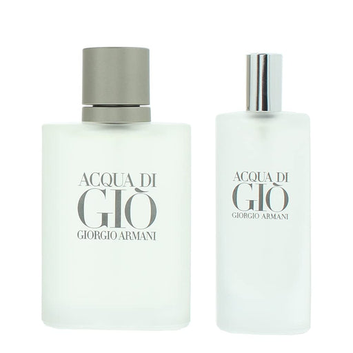 Giorgio Armani Acqua Di Gio Gift Set 50ml EDT + 75ml Shower Gel + 75ml Aftershave Balm - For Him at MyPerfumeShop by GIORGIO ARMANI