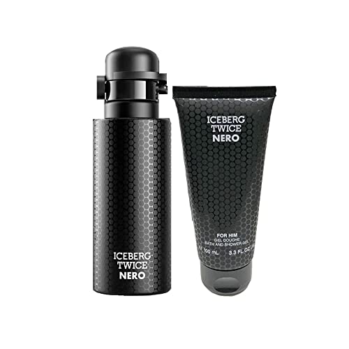 Iceberg Twice Nero Gift Set 125ml EDT + 100ml Shower Gel - Eau de Toilette at MyPerfumeShop by Iceberg