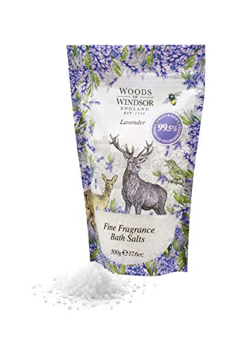 Woods of Windsor Lavender Bath Salt 500g - Bath & Shower at MyPerfumeShop by Woods of Windsor