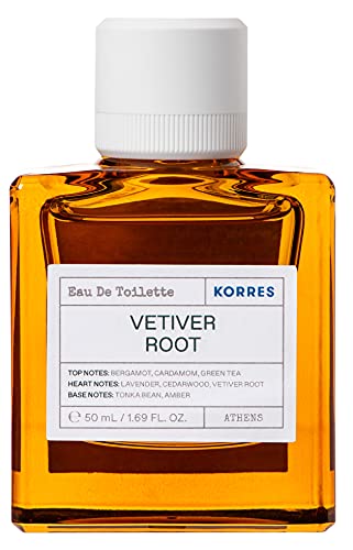 Korres Vetiver Root Eau De Toilette 50ml - Eau De Toilette at MyPerfumeShop by Korres